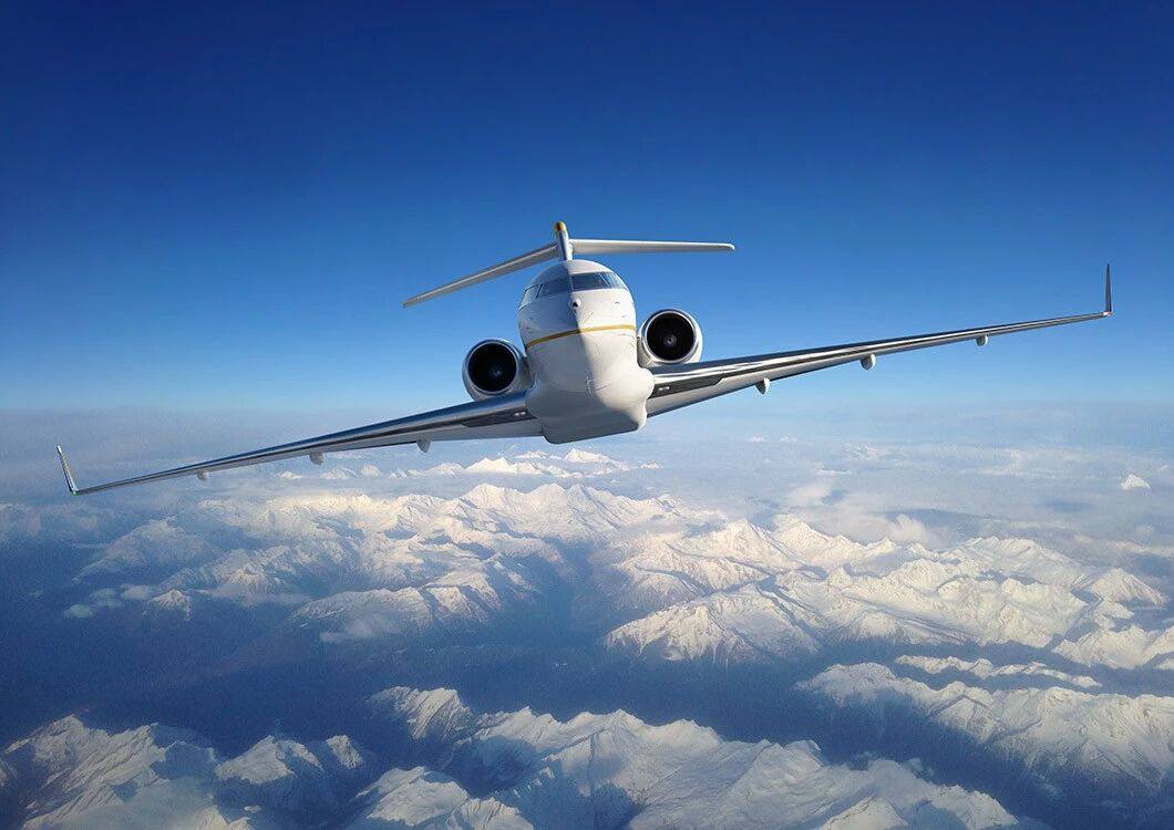 Aircraft in flight